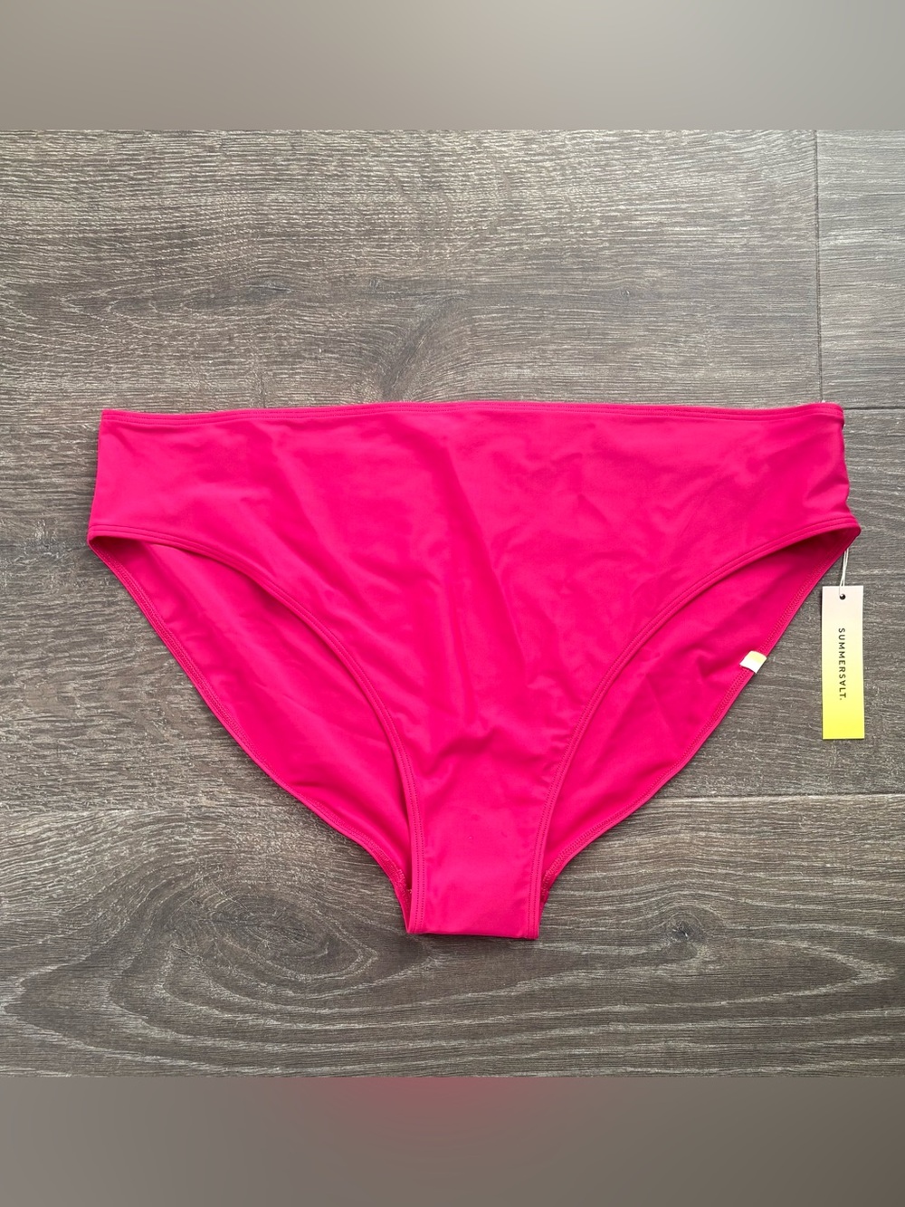 Summersalt Swim Mid Rise Bottoms - Size 20 Raspberry NEW!